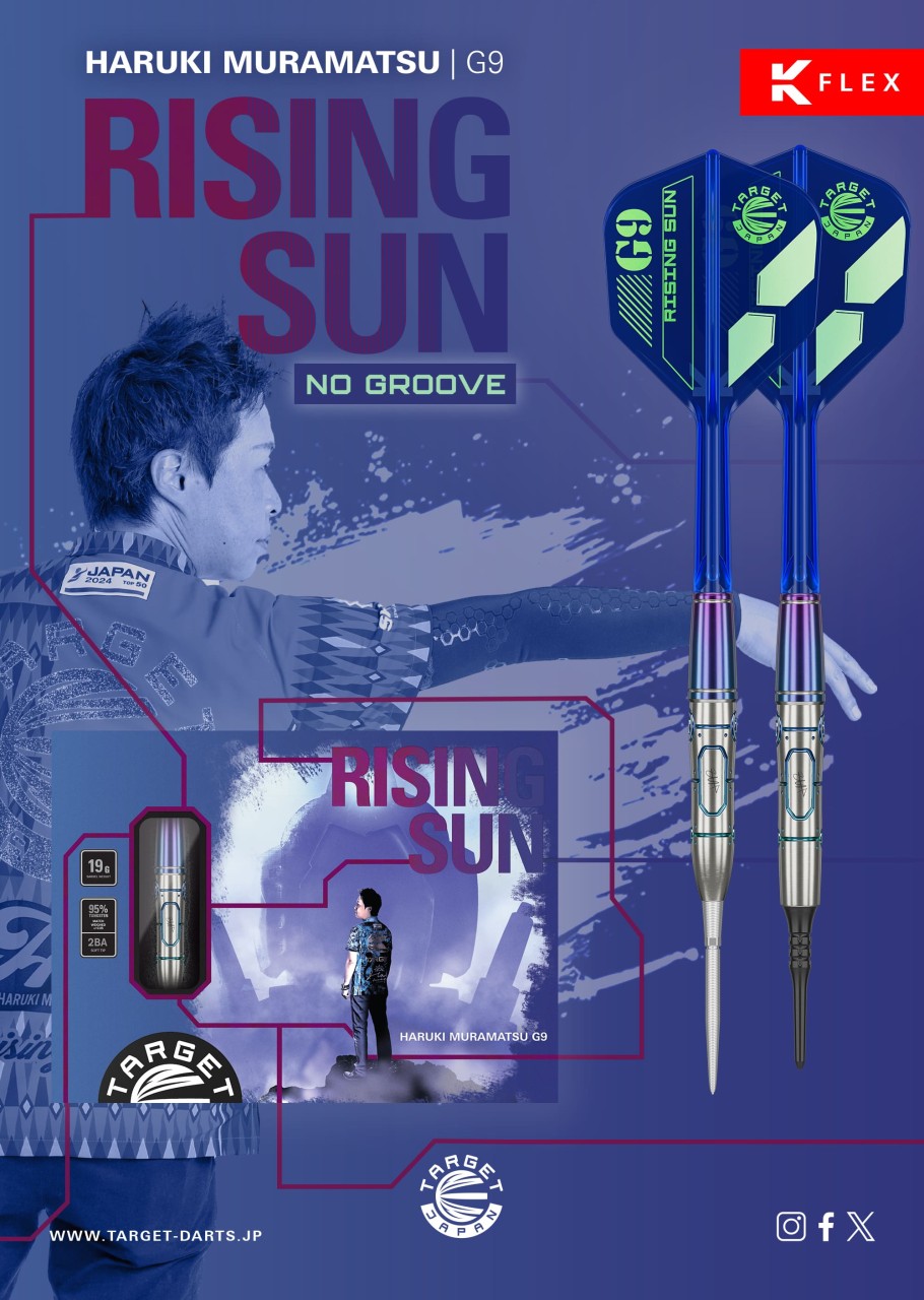 【TARGET】RISING SUN G9 NO GROOVE Lite 村松治樹 3
