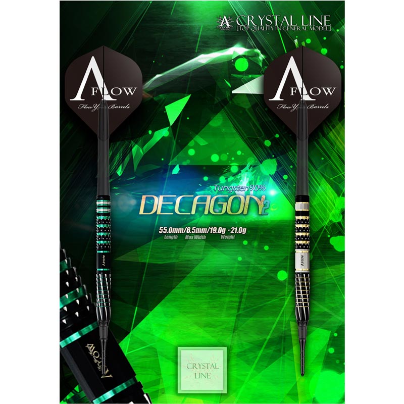 【DYNASTY】A-FLOW CRYSTAL LINE DECAGON2 3