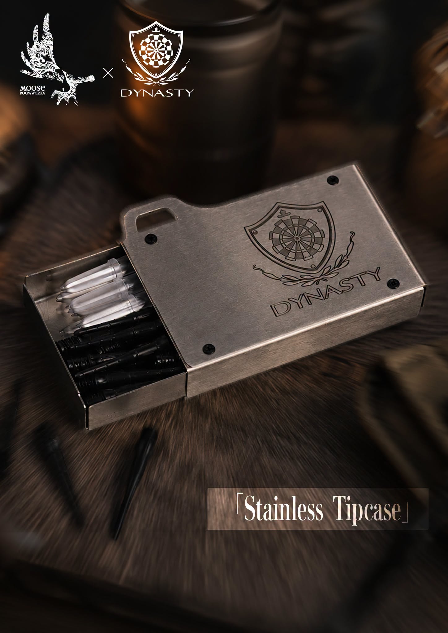 【MOOSE ROOM WORKS×DYNASTY】Stainless Tip case 3
