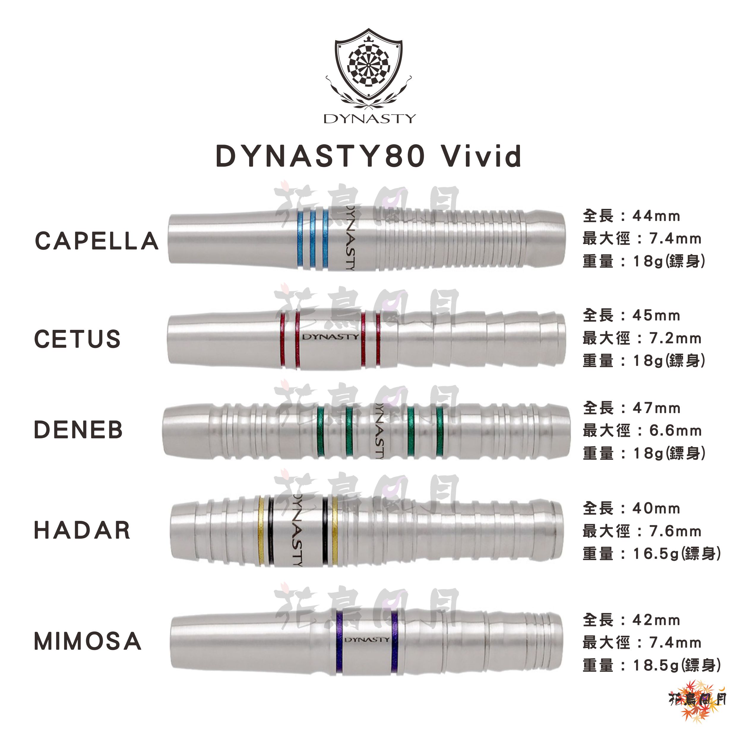【DYNASTY】2BA 80 Vivid Series [CAPELLA - Free]
