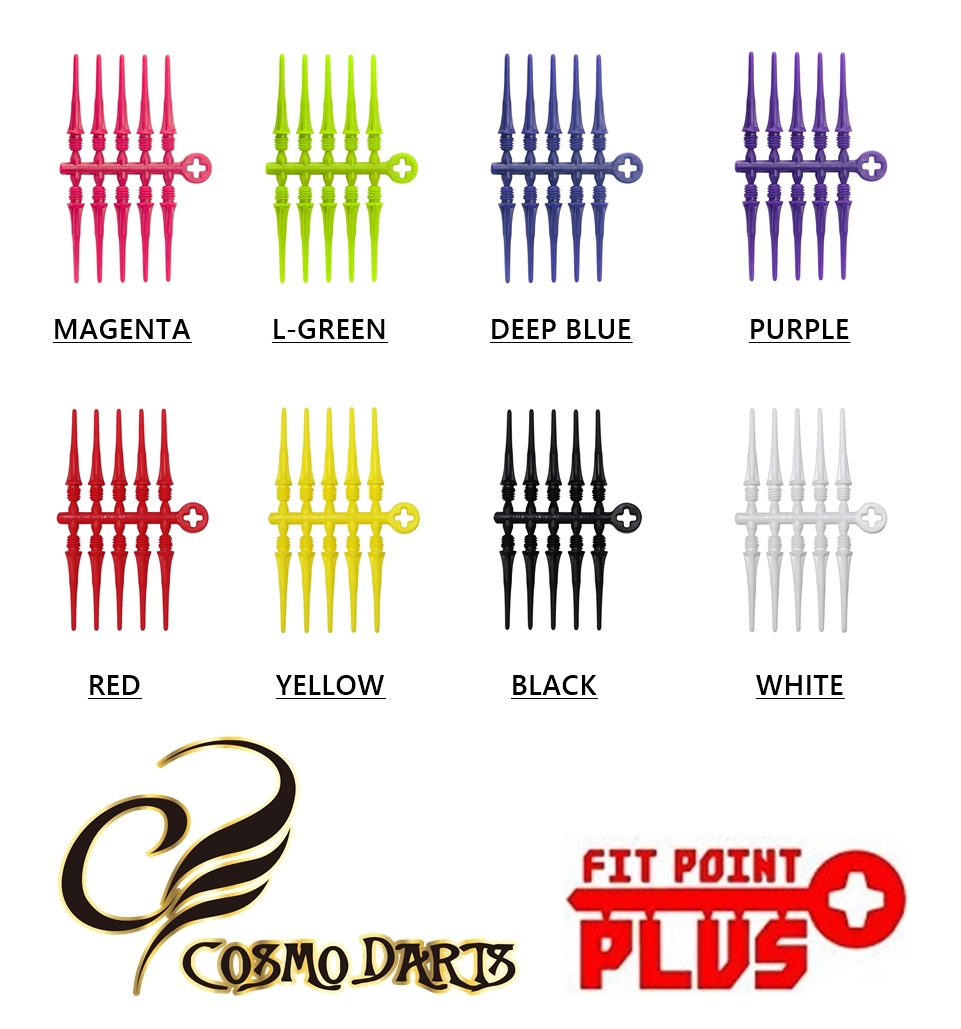 【Cosmo】2BA Fit Point PLUS 50pcs [Black - Free]
