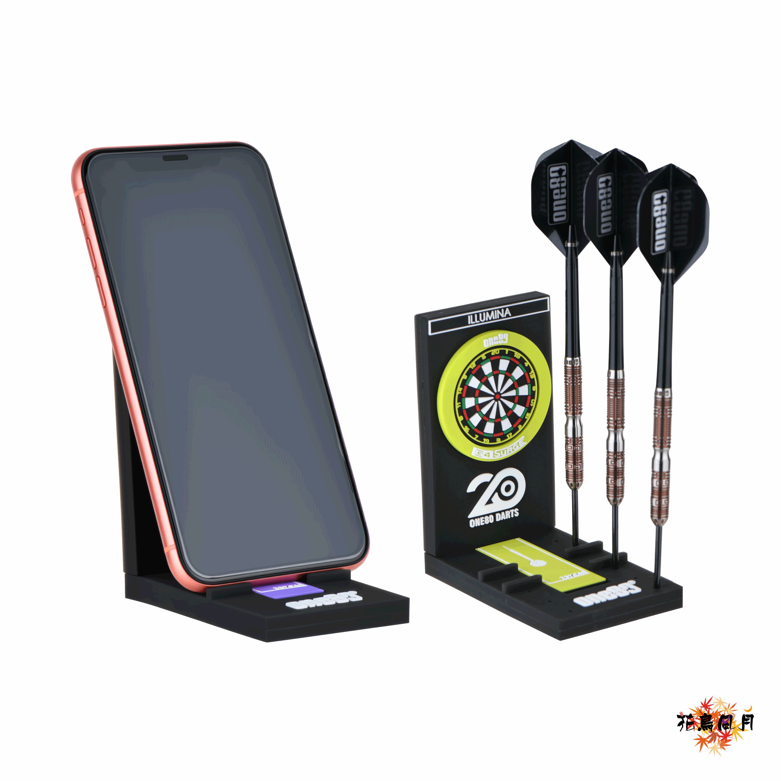 【one80】Darts&Phone Holder 鏢座 手機架 2