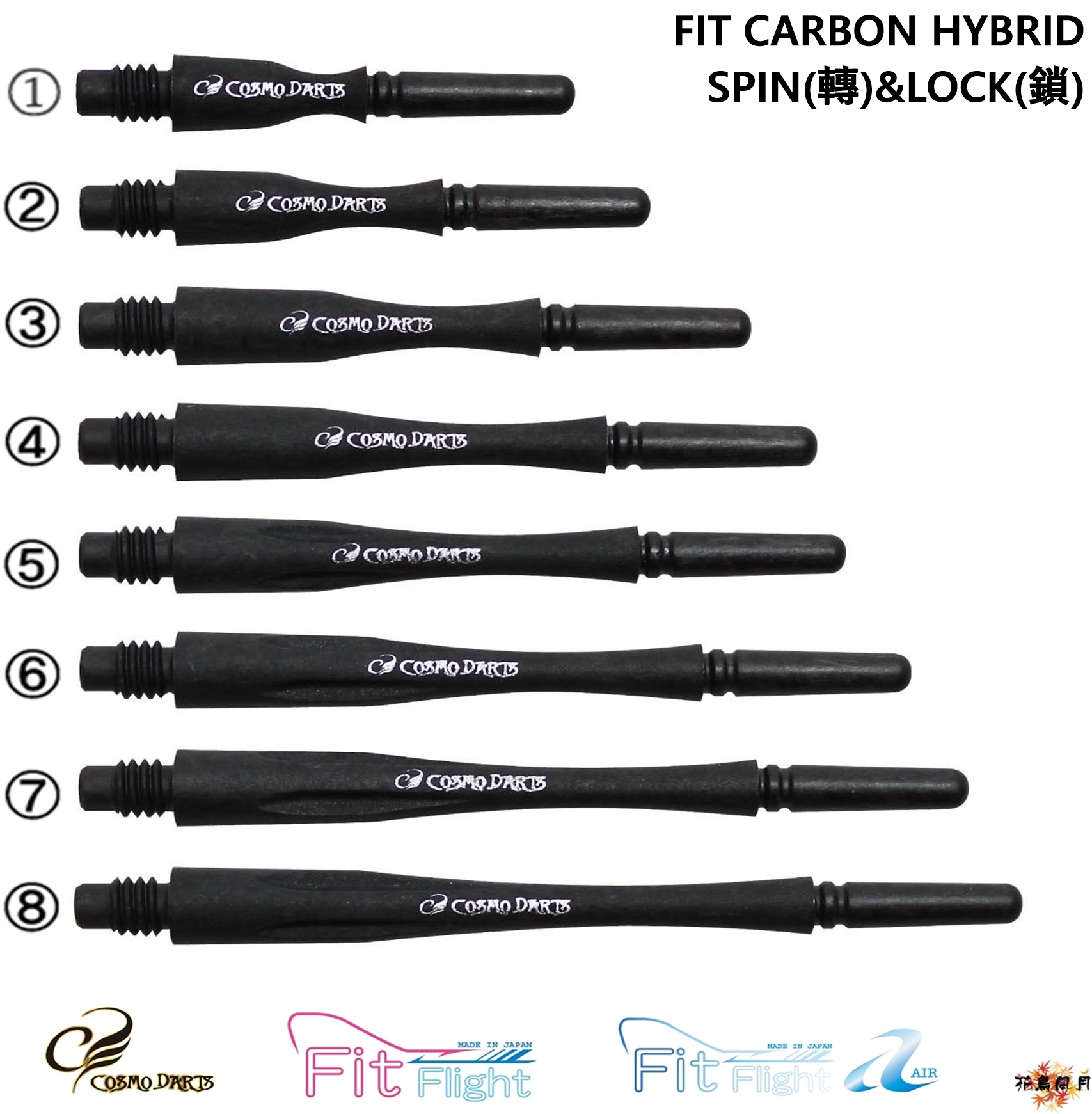【Fit】CARBON Hybrid [Lock(鎖) - 1]