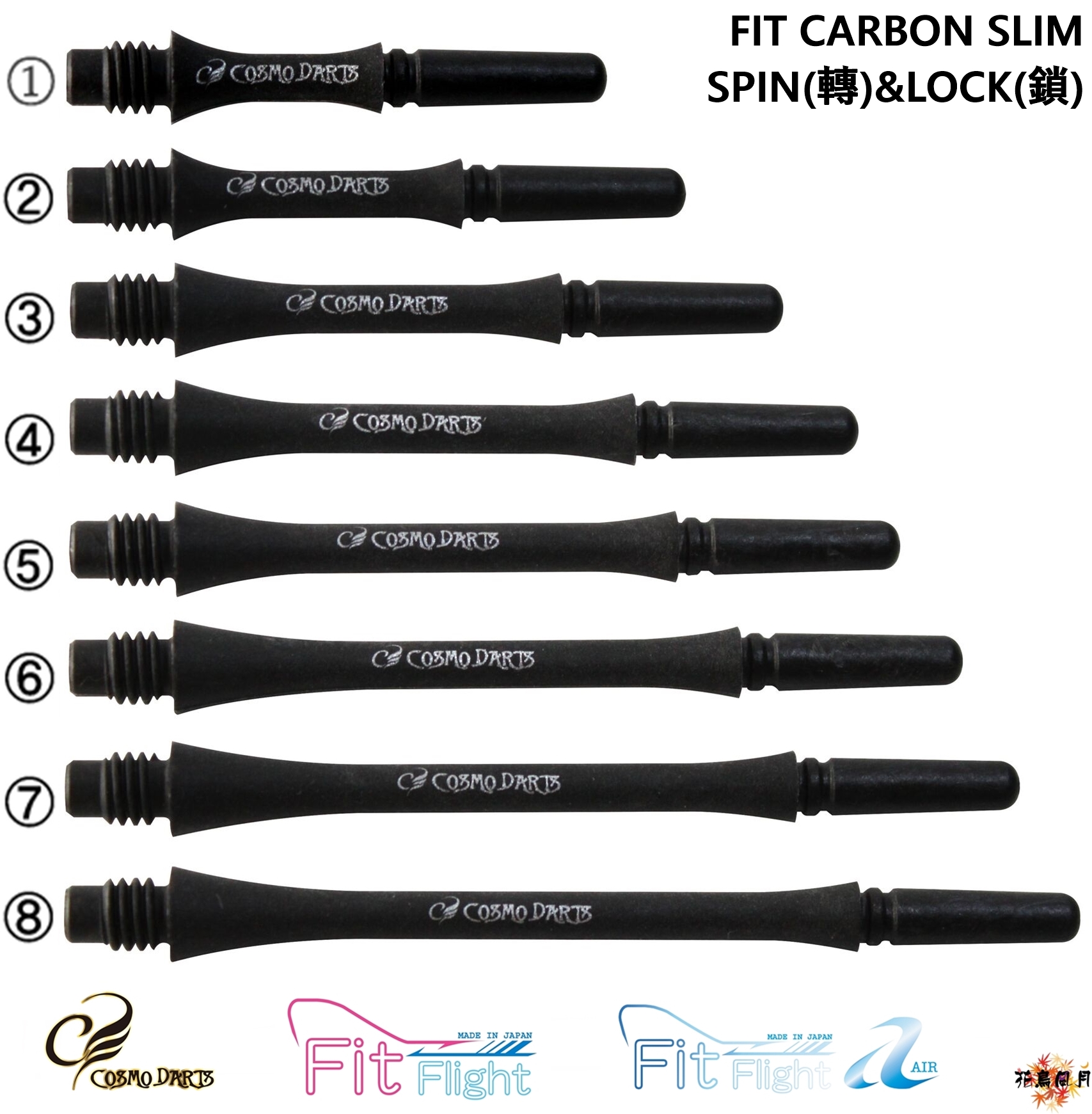 【Fit】CARBON SLIM [Lock(鎖) - 1]