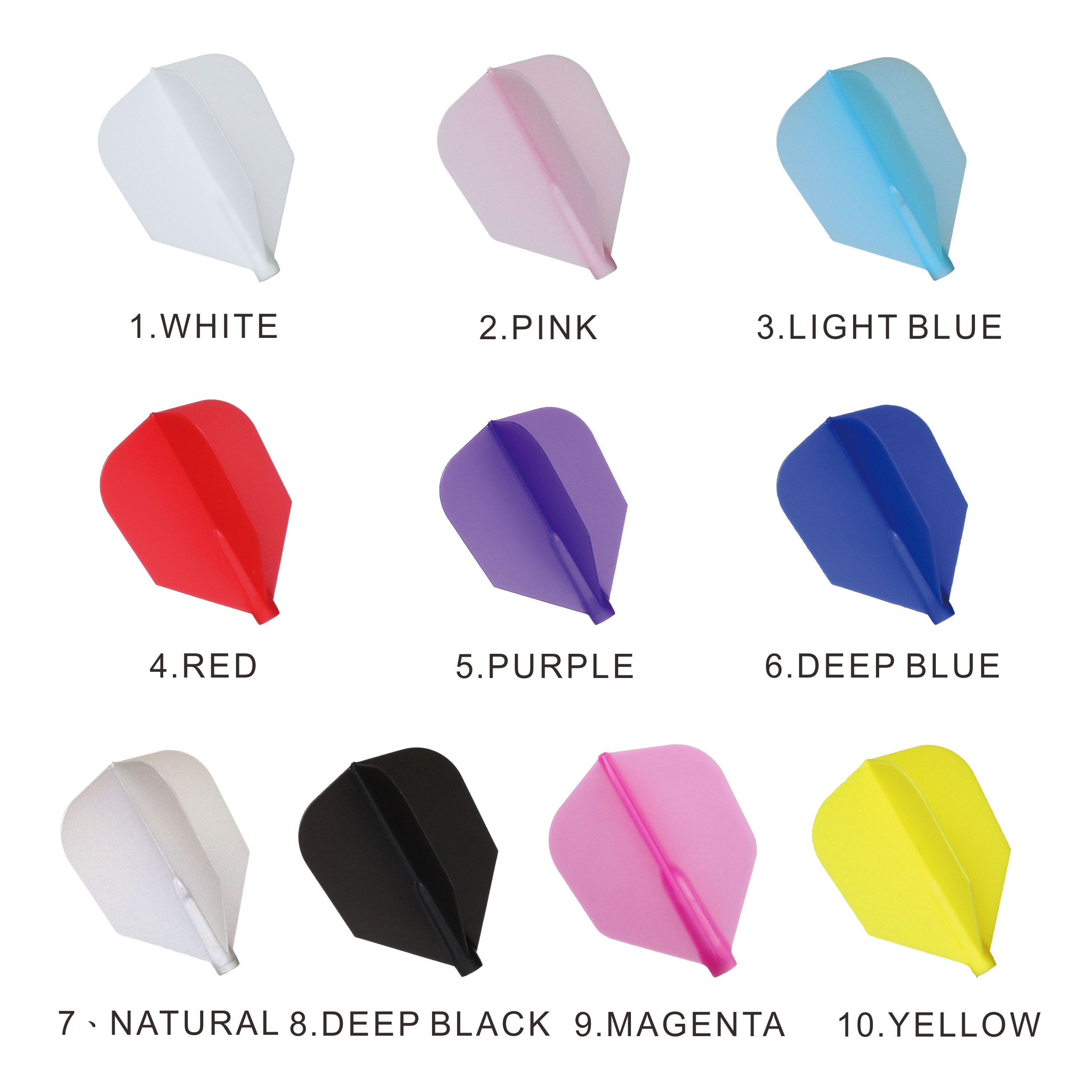 【Fit】Fit Flight 6pcs ② [Shape]