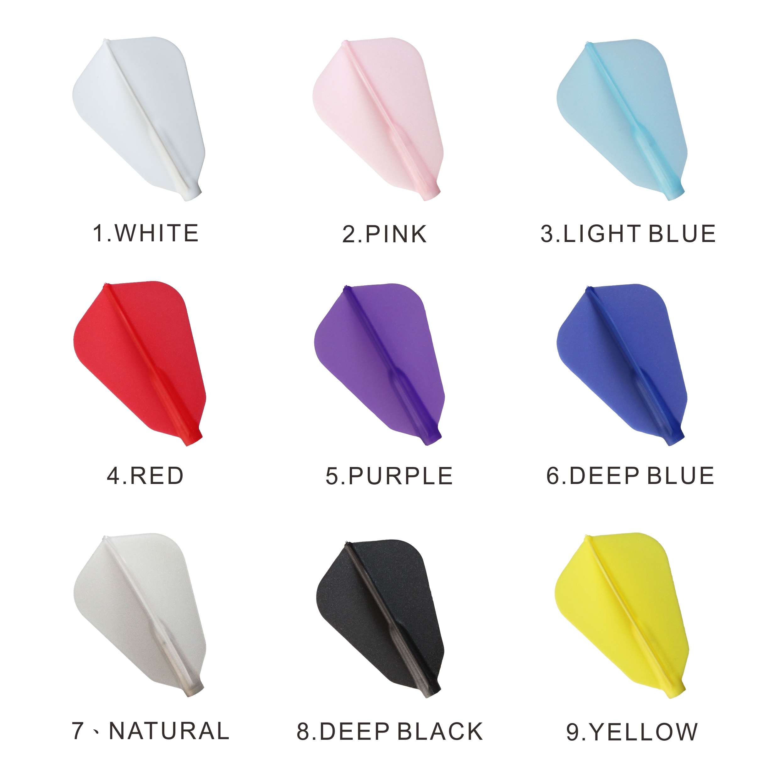 【Fit】Fit Flight 6pcs ⑦ [F Shape]