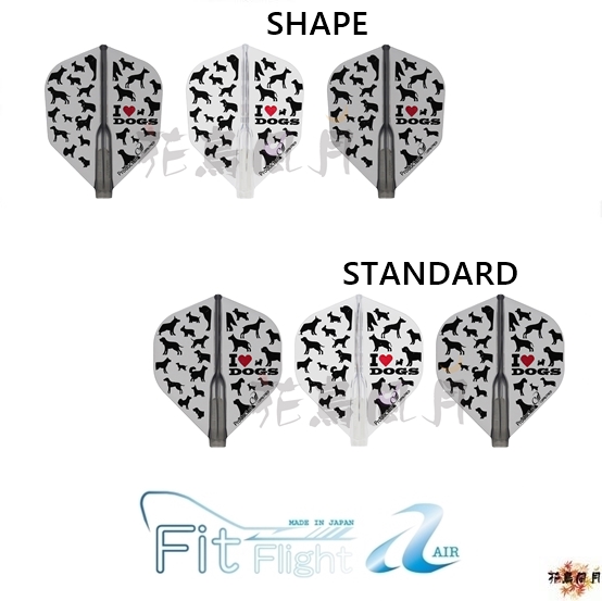 【Fit】Fit Flight AIR x Printed I Love Dogs [Standard - free]