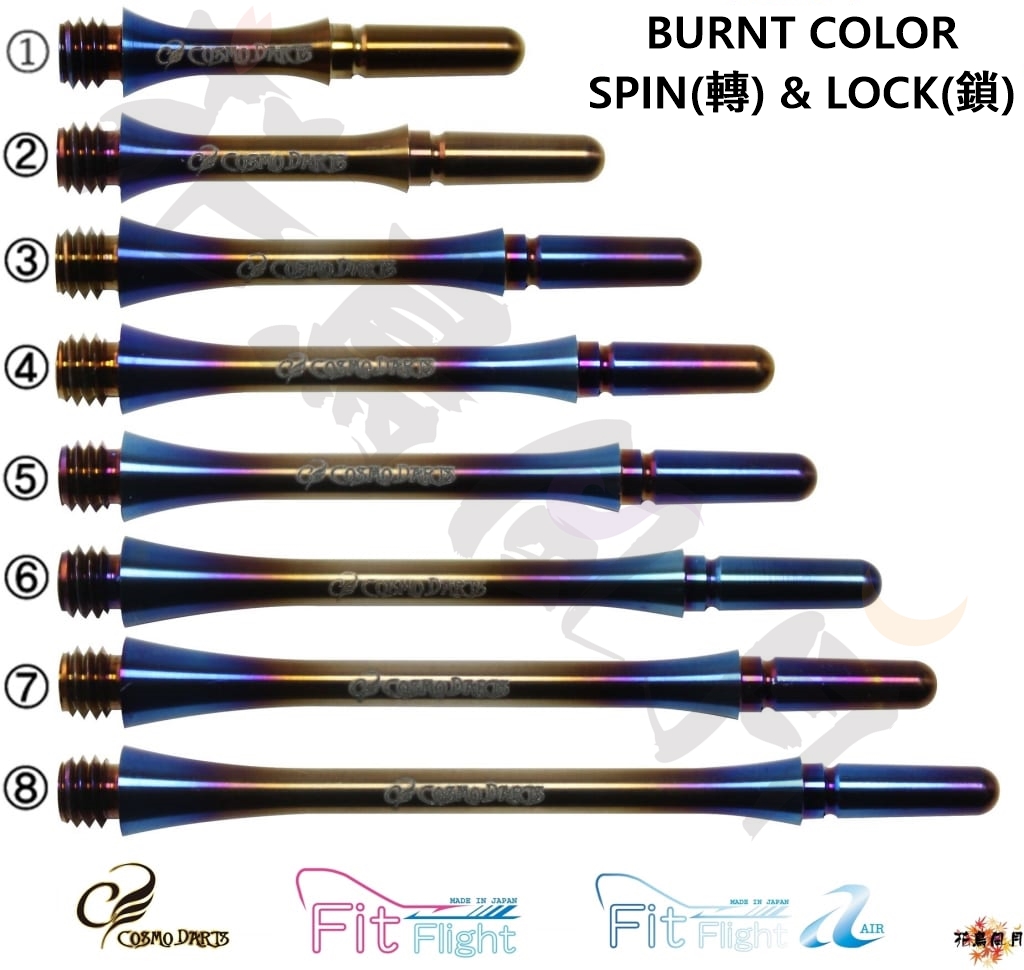 【Fit】 TITANIUM Burnt Color [Lock(鎖) - 1]