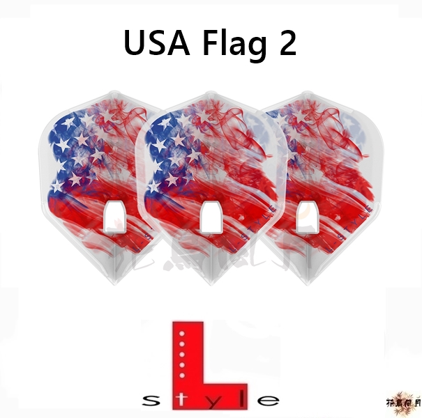 【L-style】 Flight L x USA Flag ver2 [Shape]