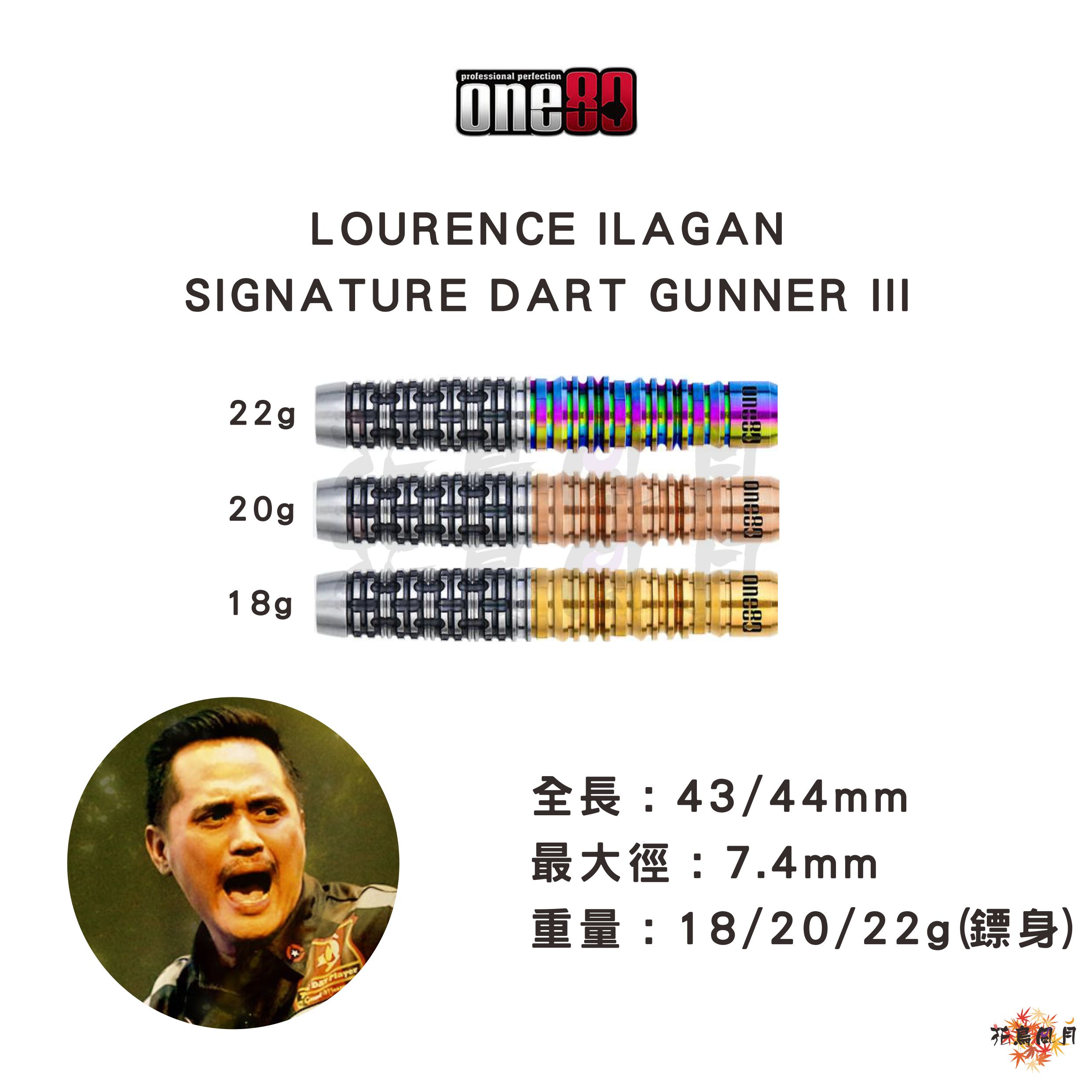 【one80】2BA GUNNER 3 Lourence Ilagan [18g - free]