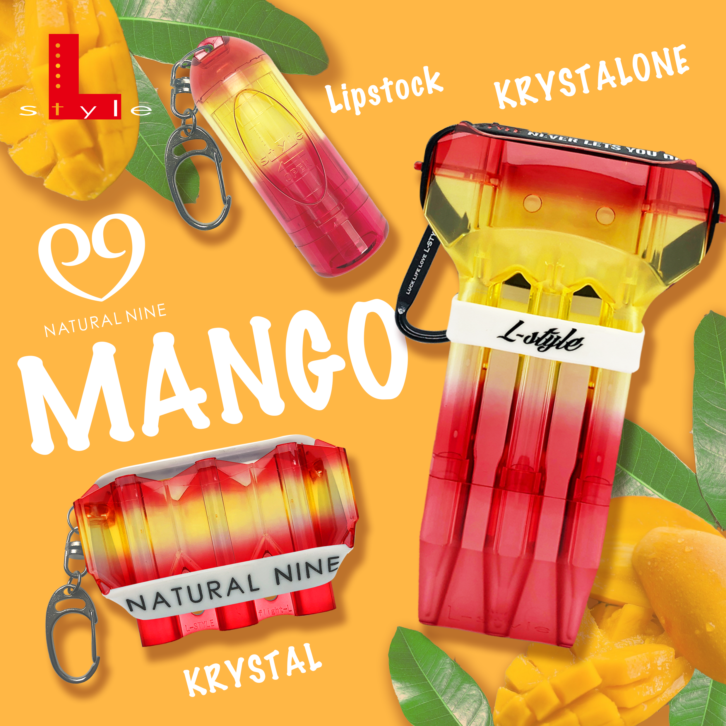 【NATURAL 9】KRYSTAL Flight Case Multiple Color 4