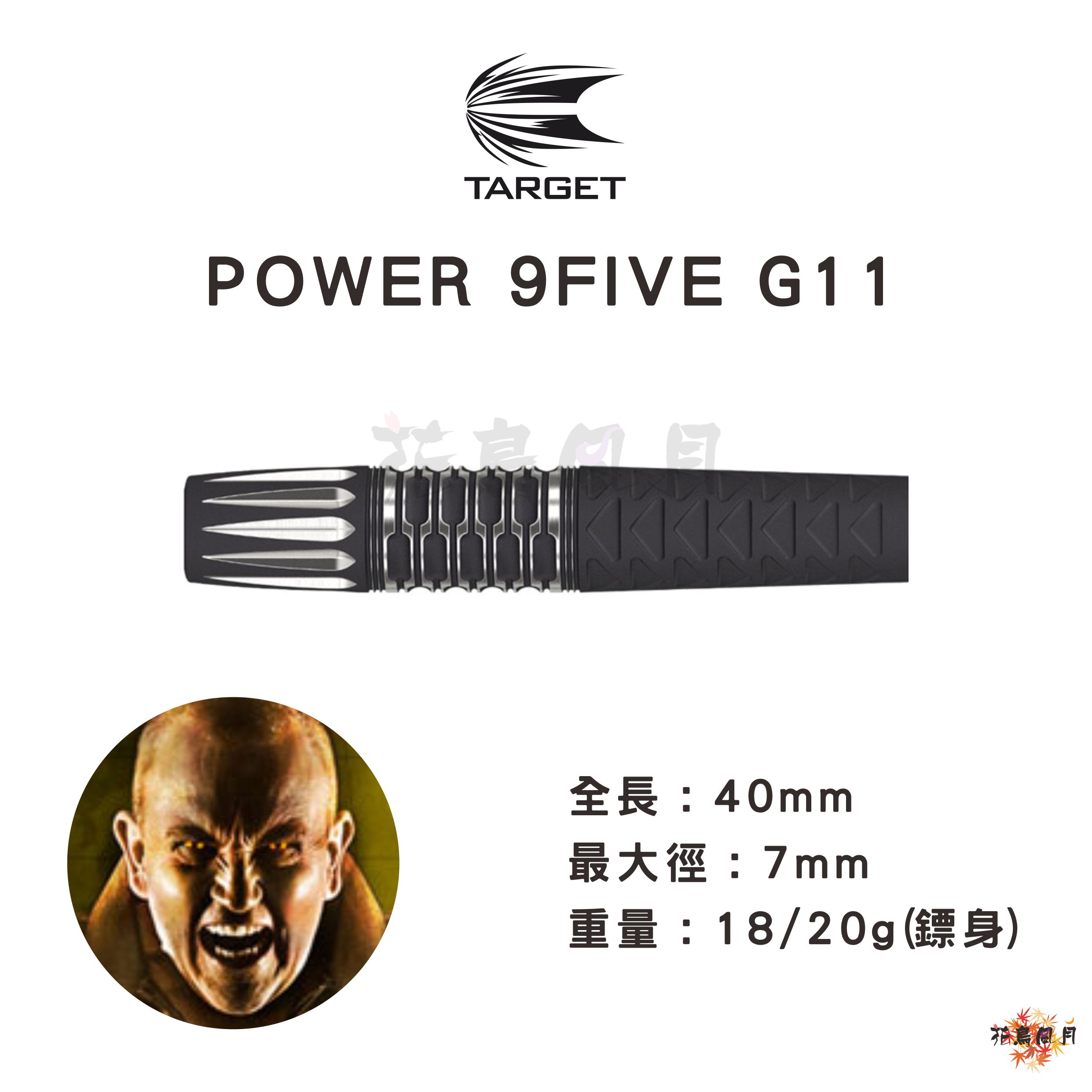 【TARGET】2BA POWER 9FIVE PHIL TAYLOR G11 [EURO 18g - Free]