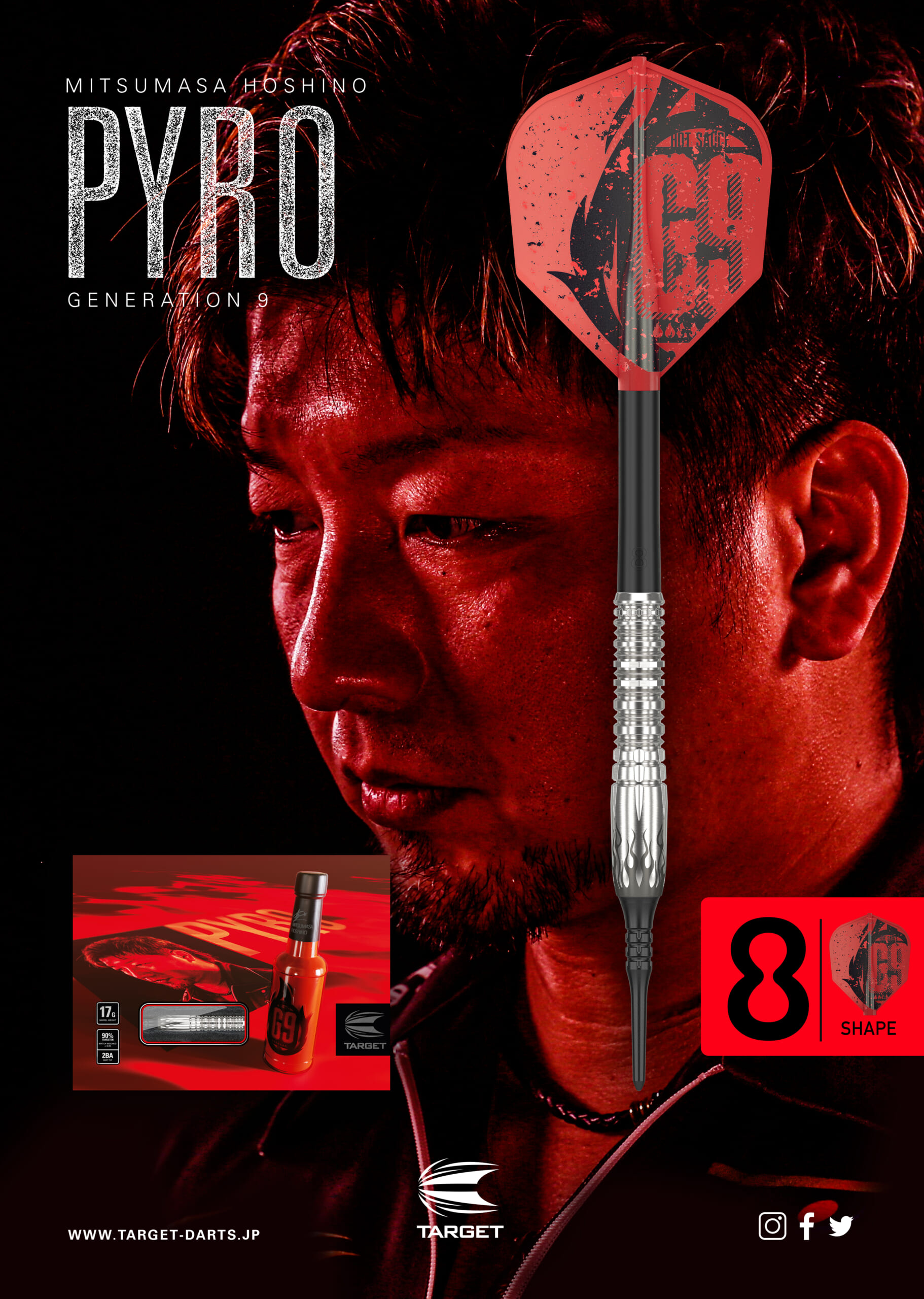【TARGET】2BA PYRO G9 星野光正 4
