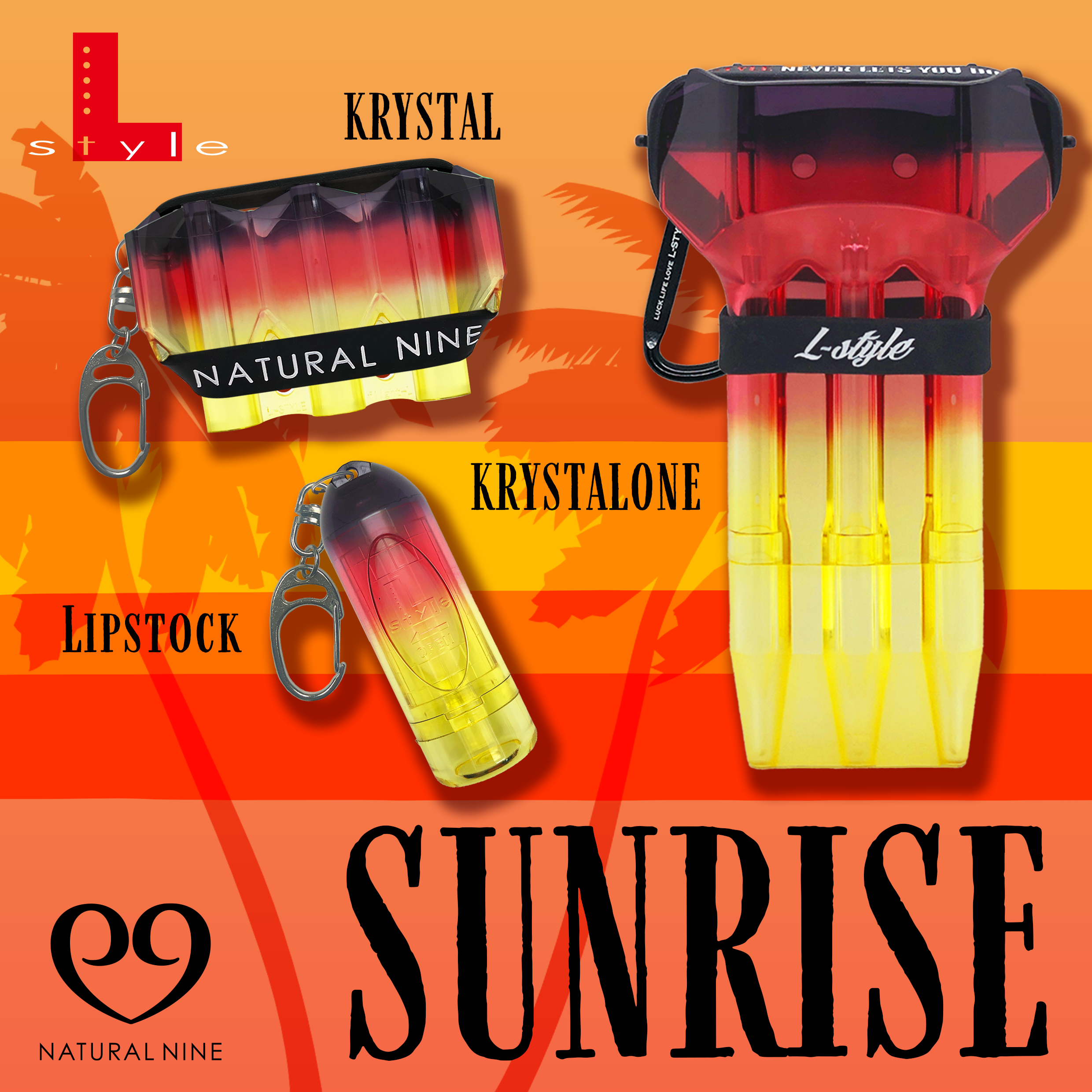 【NATURAL 9】KRYSTAL Flight Case Multiple Color 8