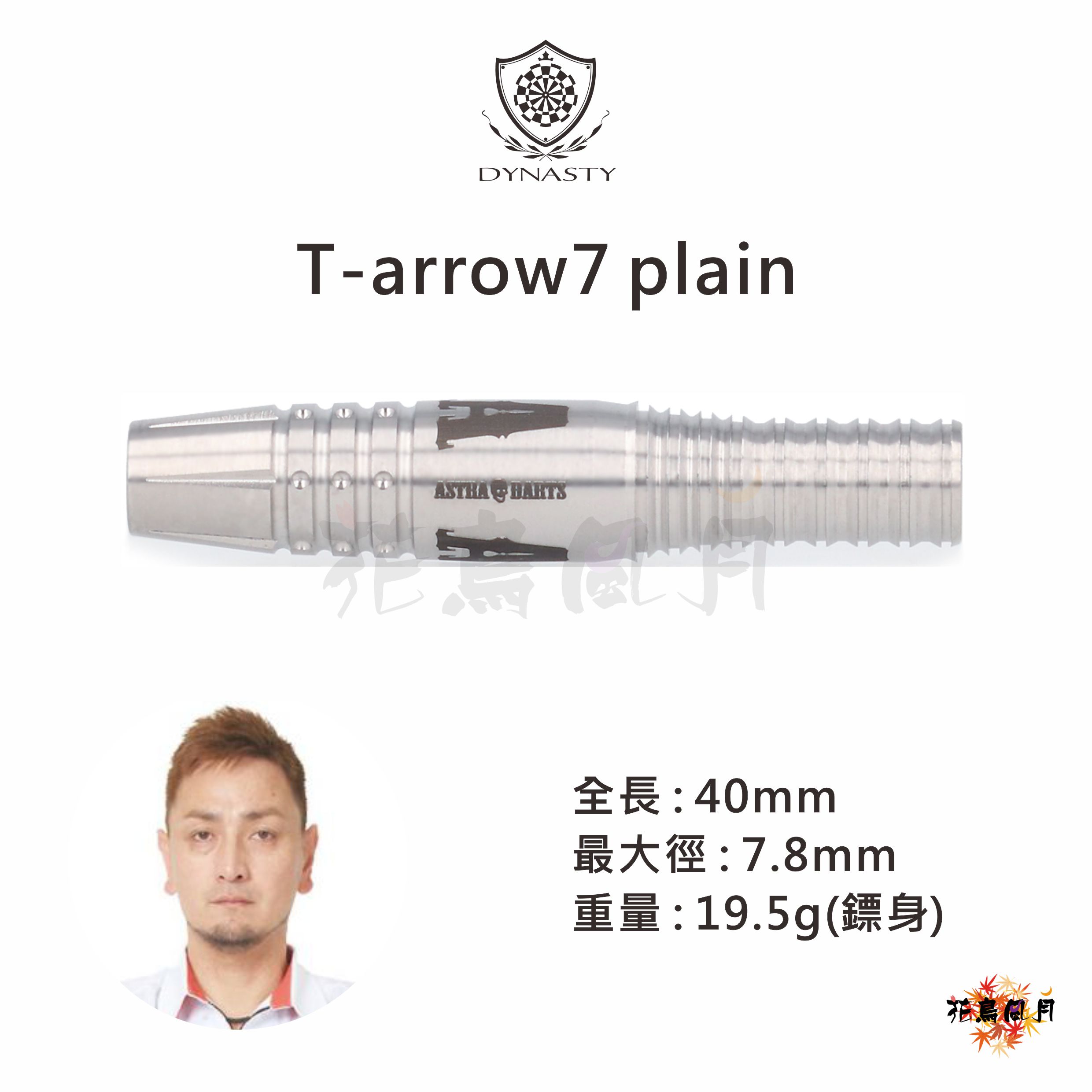 【DYNASTY】2BA ASTRA T-arrow7 plain 谷內太郎