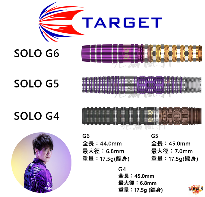 【TARGET】2BA SOLO SERIES 小野惠太 3300元→1980元 [G4 - Free]
