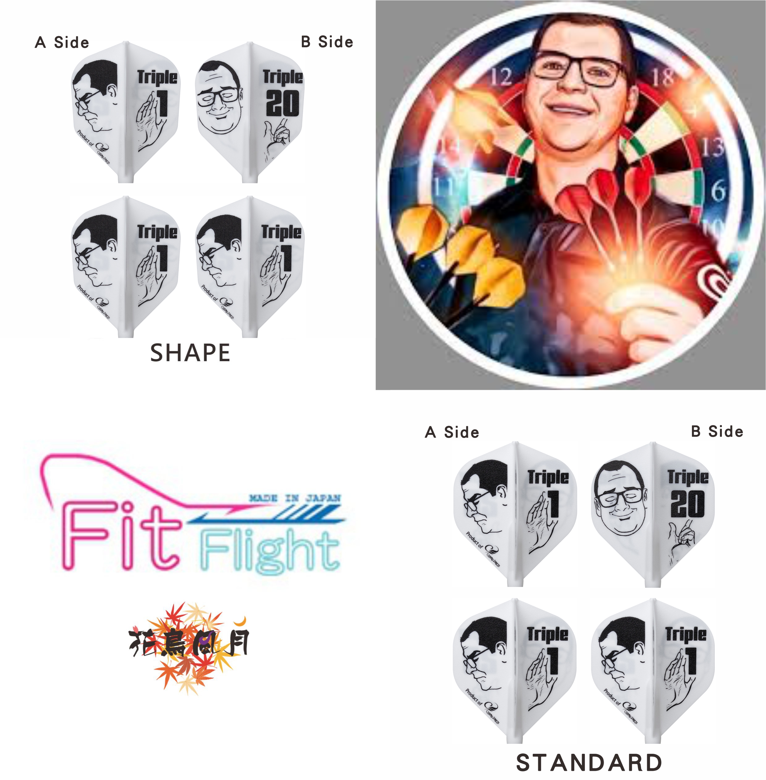 【Fit】Fit Flight x Printed Thorben Meme [Shape/Standard]