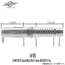 【JOKER DRIVER】2BA STAINLESS 01 2