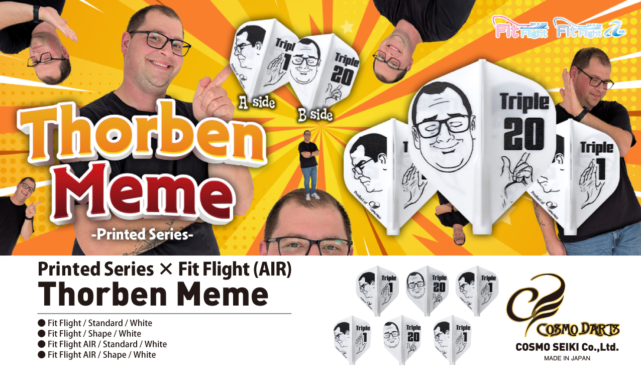 【Fit】Fit Flight x Printed Thorben Meme [Shape/Standard] 3
