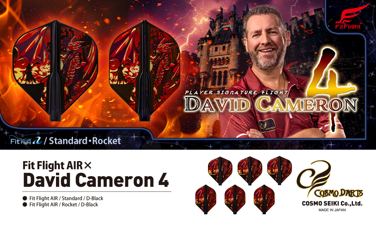 【Fit】Fit Flight AIR x David Cameron 4 [Standard/Rocket] 4
